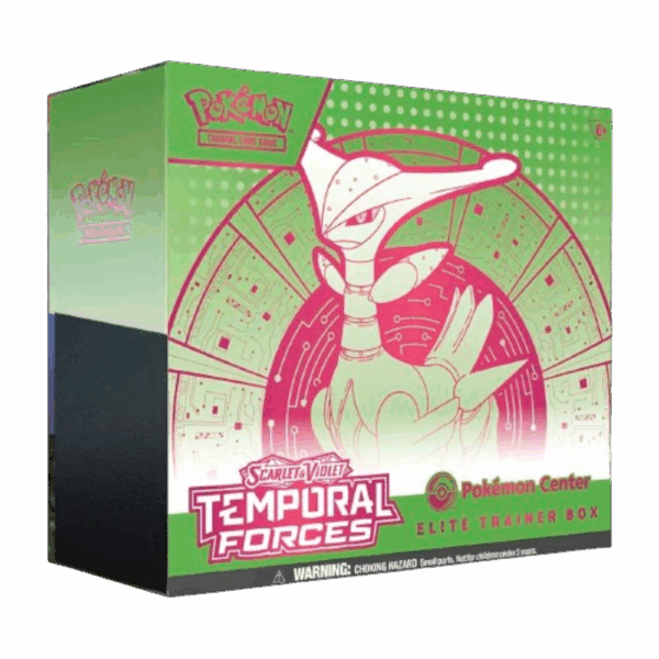 Pokemon Temporal Forces English Elite Trainer Box – Iron Leaves
