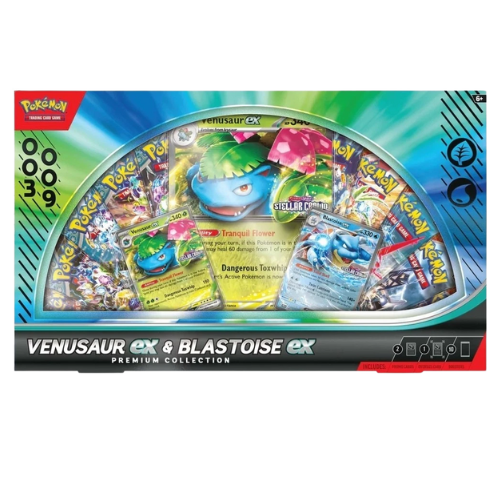 Pokemon Venusaur/Blastoise ex Premium Collection