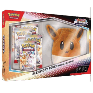 Pokemon Prismatic Evolutions English Accessory Pouch Special Collection