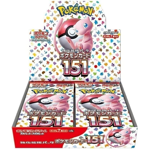 pokemon 151 sv2a japanese booster box