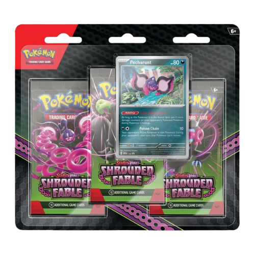 Pokemon Shrouded Fable English 3-Pack Blister