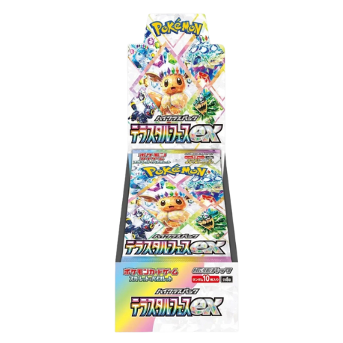 pokemon eeveelutions terastal festival ex high class sv8a japanese booster box