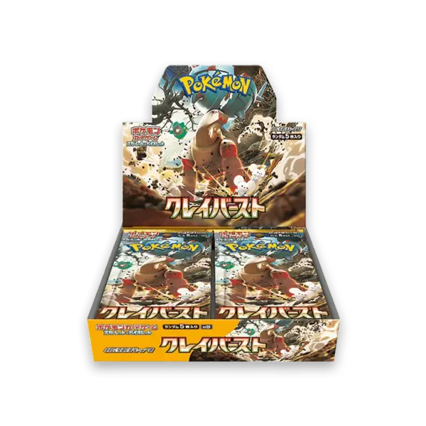 Pokemon Clay Burst sv2D Japanese Booster Box