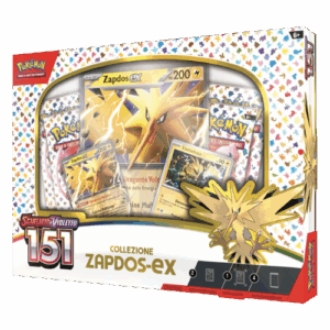 Pokemon 151 Zapdos ex English Collection Box