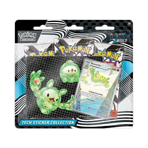 Pokemon Black Bolt Tech Sticker Collection