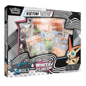 Pokemon Black Bolt & White Flare Unova Victini Illustration Collection