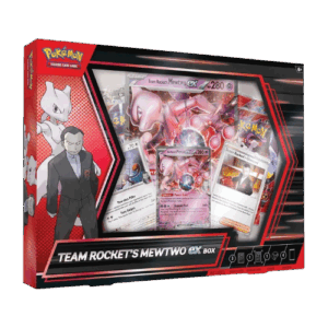 Pokemon Team Rocket’s Mewtwo ex English Collection Box