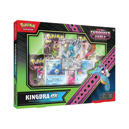 Pokemon Shrouded Fable Kingdra ex Special Illustration English Collection Box