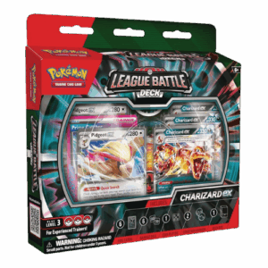 Pokemon Charizard ex English League Battle Deck Box
