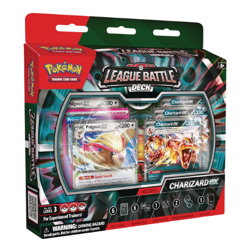 Pokemon Charizard ex English League Battle Deck Box