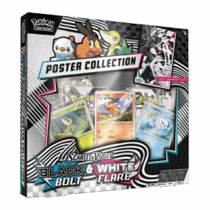 Pokemon Black Bolt & White Flare English Poster Collection