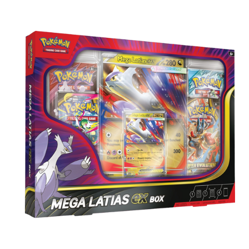 mega latias ex box pokemon